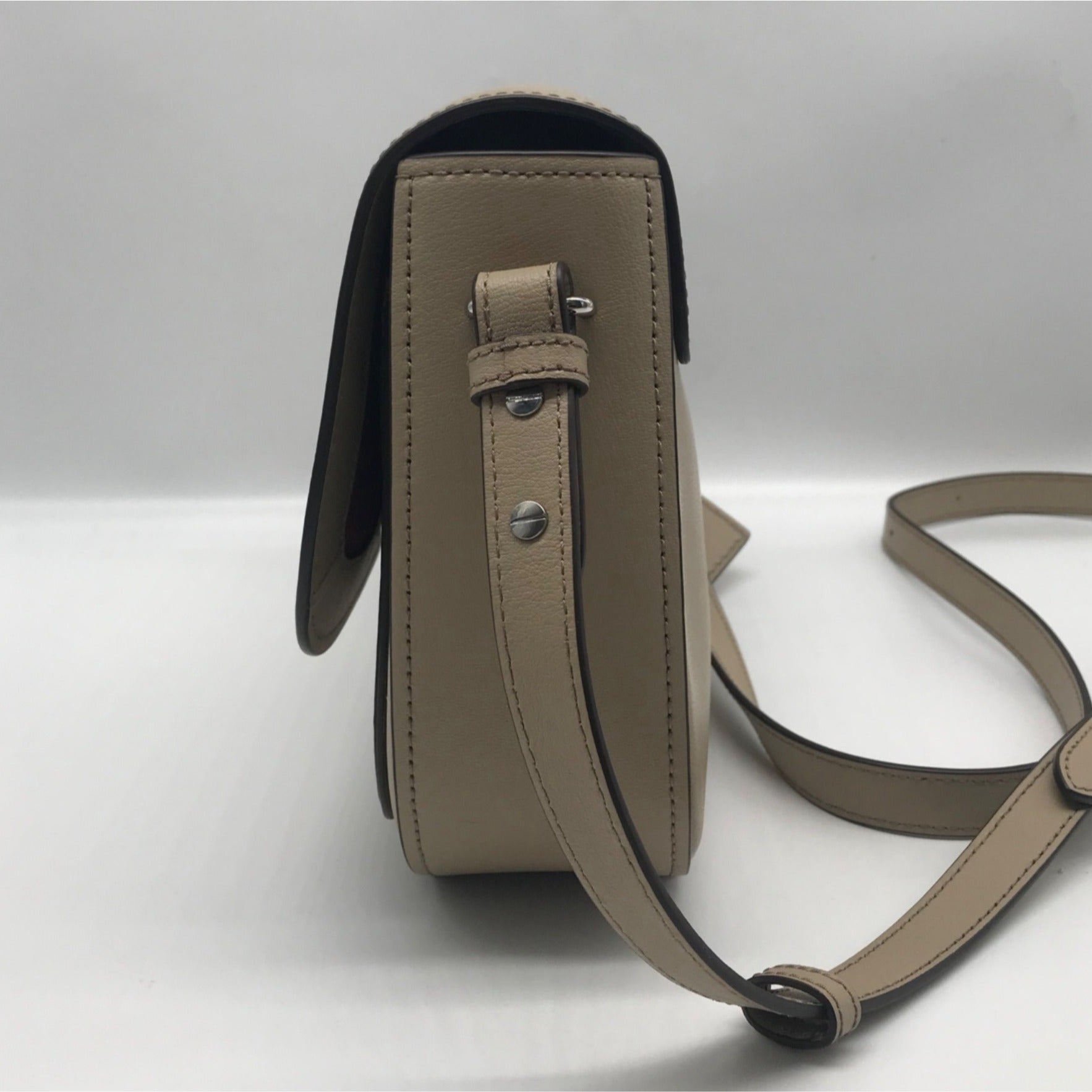 Marc Jacobs Rider Tan Leather Crossbody