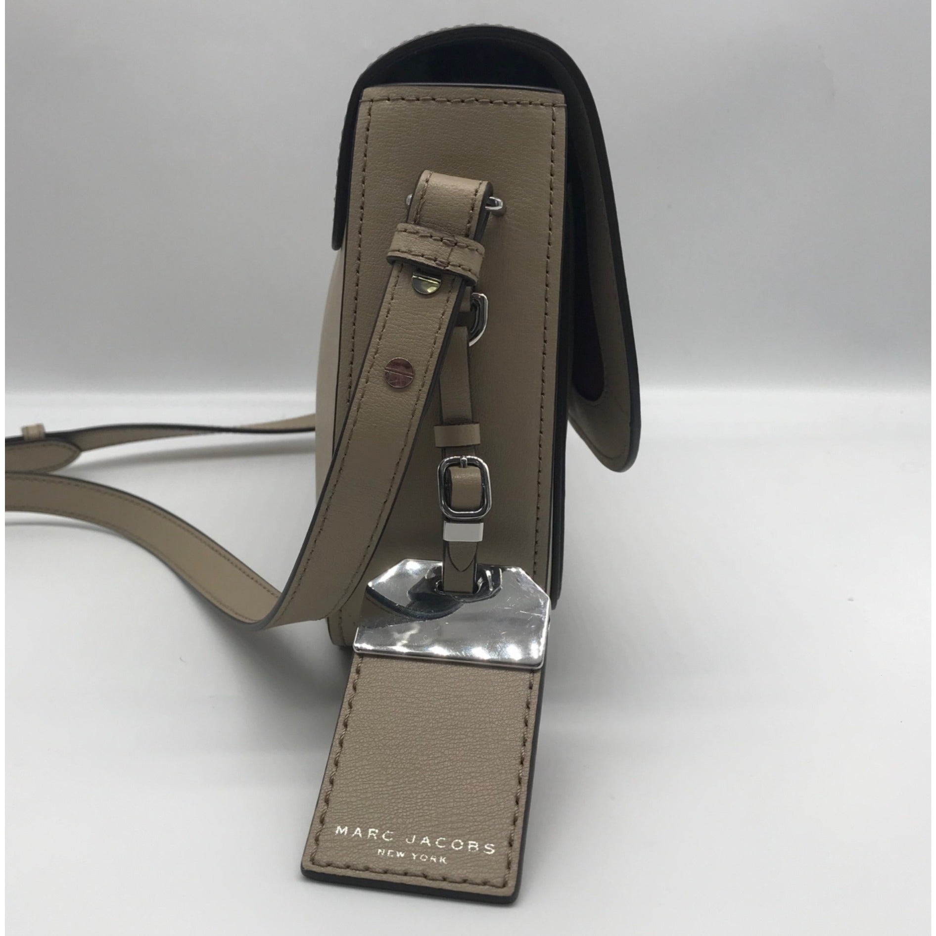 Marc Jacobs Rider Tan Leather Crossbody