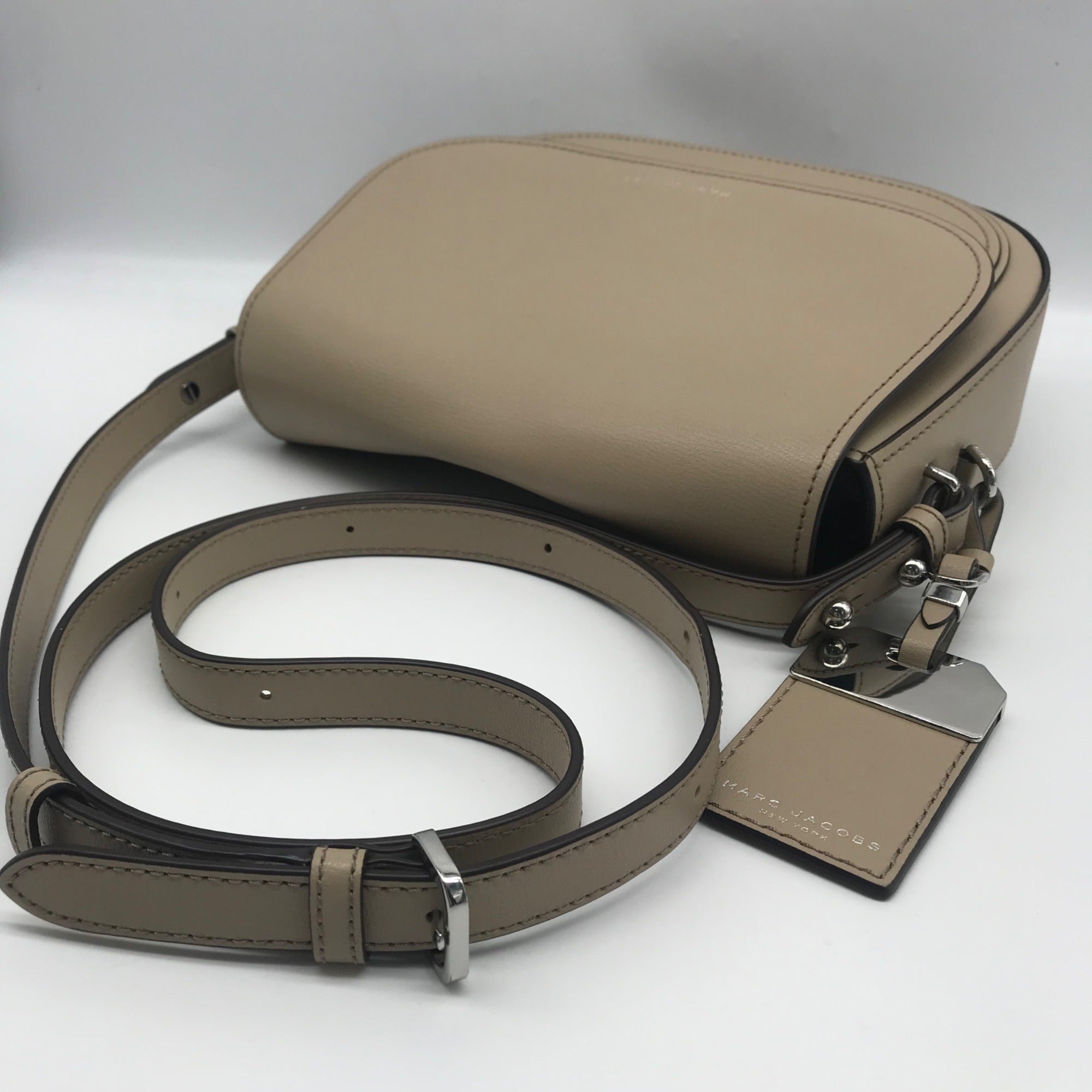 Marc Jacobs Rider Tan Leather Crossbody