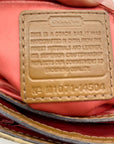 Coach Tan Signature Canvas Peyton Shoulder Bag 14504