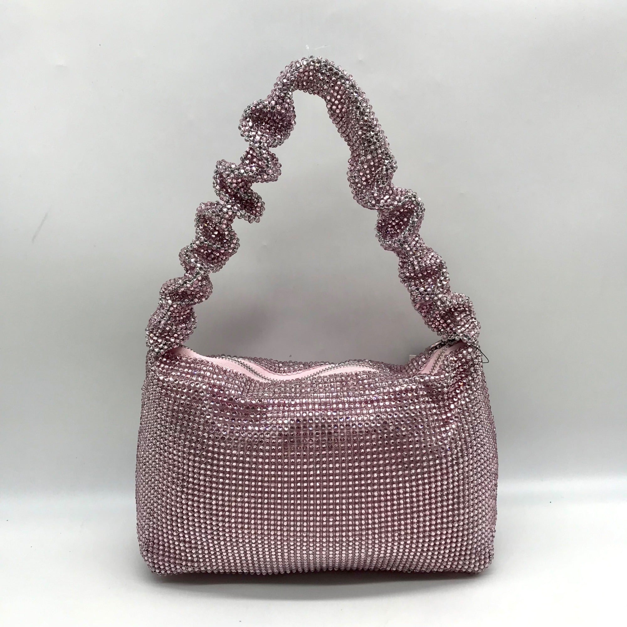 I.N.C. International Concepts Pink Dogwo Mesh Scrunch Shoulder Bag