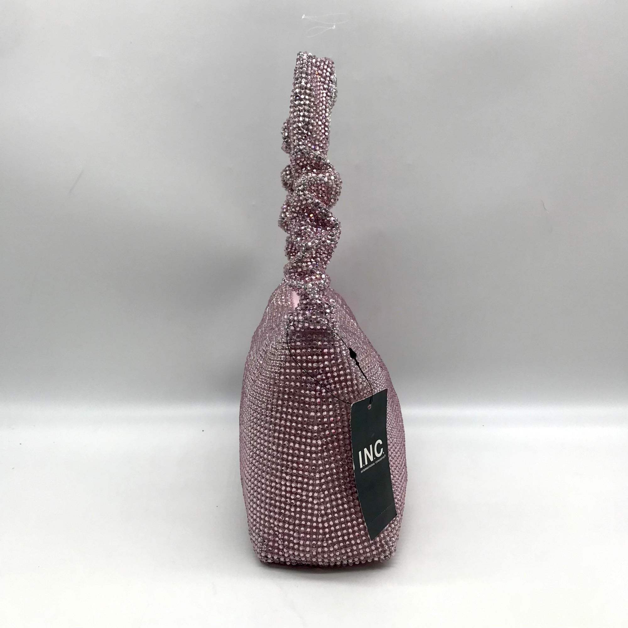 I.N.C. International Concepts Pink Dogwo Mesh Scrunch Shoulder Bag
