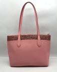 Kate Spade Flash Pink Glitter Tote Bag