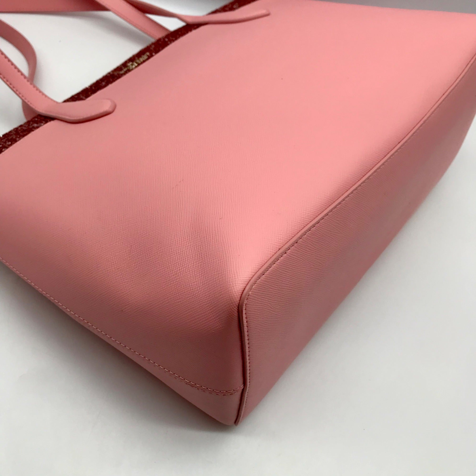 Kate Spade Flash Pink Glitter Tote Bag