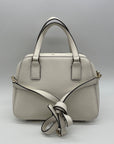 Kate Spade White Saffiano Leather Cameron Street Little Babe Satchel
