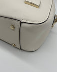 Kate Spade White Saffiano Leather Cameron Street Little Babe Satchel