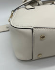Kate Spade White Saffiano Leather Cameron Street Little Babe Satchel