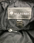 Mulberry Black Nylon Crossbody Messenger Bag 010090C