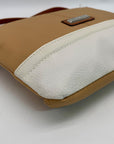 Tignanello Honey/White Leather Perfect Pockets Slim Crossbody