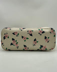Kate Spade Cream Floral Saffiano Leather Tote Bag