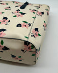Kate Spade Cream Floral Saffiano Leather Tote Bag