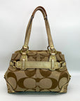 Coach Carly Signature Canvas Optic Shoulder Bag 13237