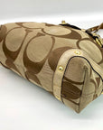 Coach Carly Signature Canvas Optic Shoulder Bag 13237