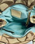 Coach Carly Signature Canvas Optic Shoulder Bag 13237