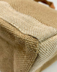 Apolis Custom "Don't Stop Believin'" Jute Market Tote