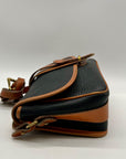 Dooney And Bourke Black Pebbled Leather Crossbody