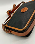 Dooney And Bourke Black Pebbled Leather Crossbody