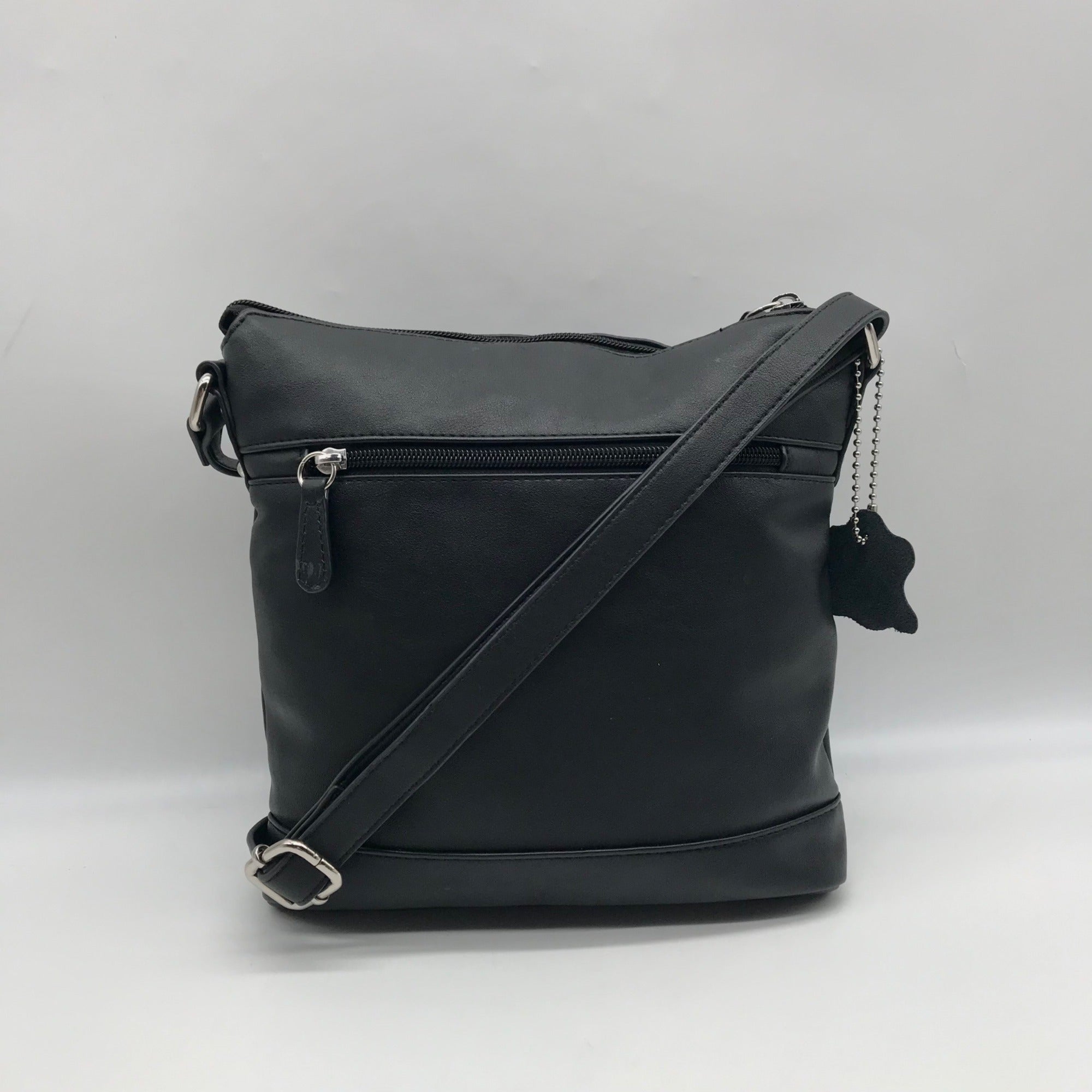 Giani Bernini Black Venice Nappa Crossbody Bag