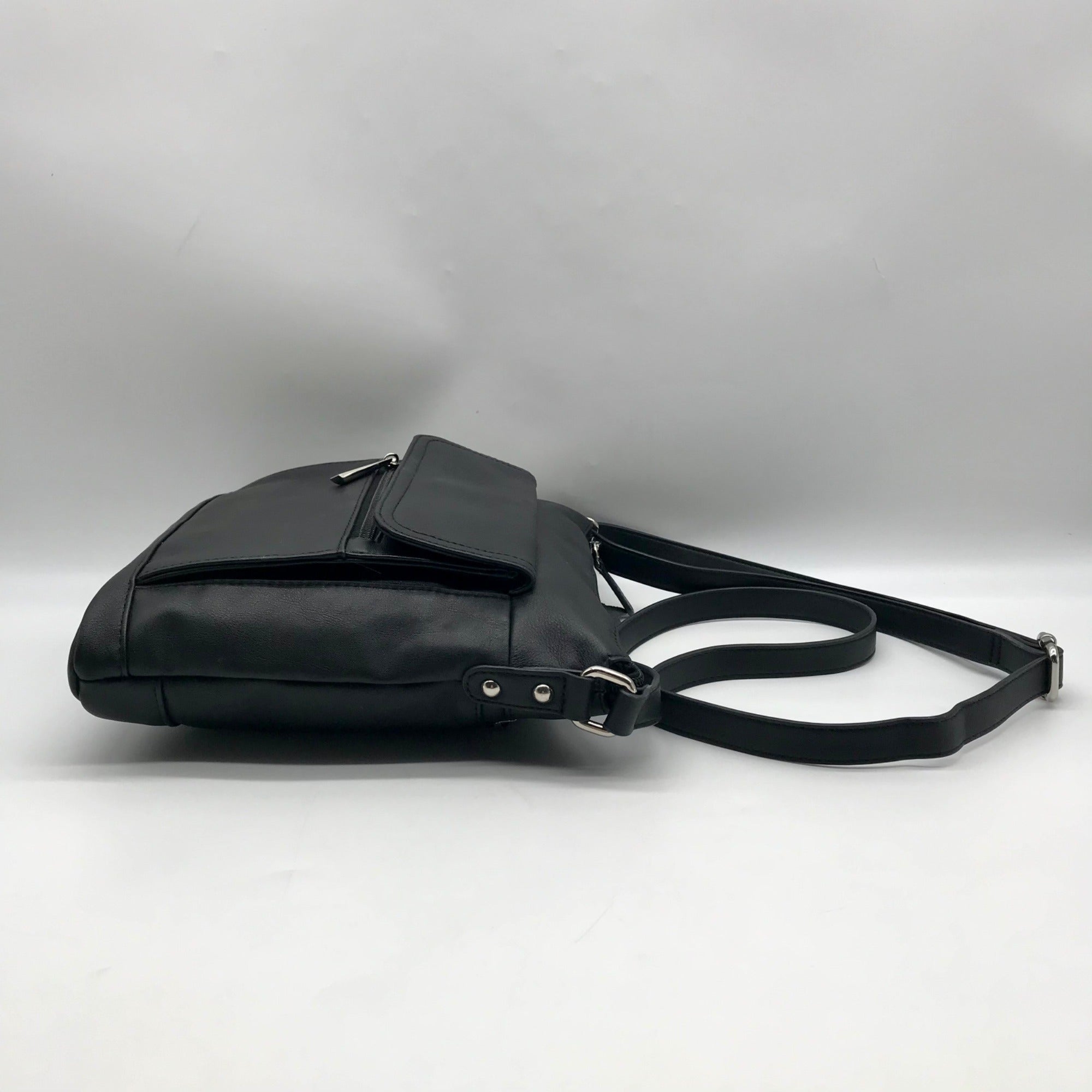 Giani Bernini Black Venice Nappa Crossbody Bag