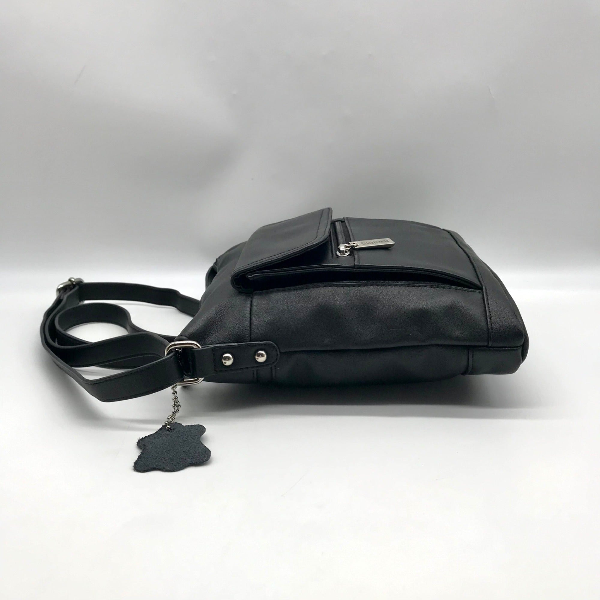 Giani Bernini Black Venice Nappa Crossbody Bag