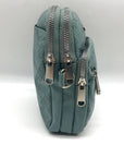 French Connection Light Blue Multi Pocket Crossbody Bag