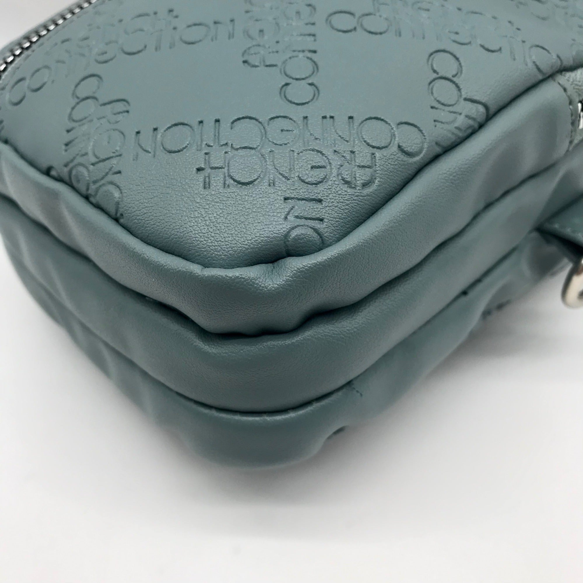 French Connection Light Blue Multi Pocket Crossbody Bag