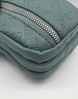 French Connection Light Blue Multi Pocket Crossbody Bag