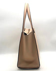 Kate Spade Regatta Court Vita Smooth Cream Leather Tote Bag