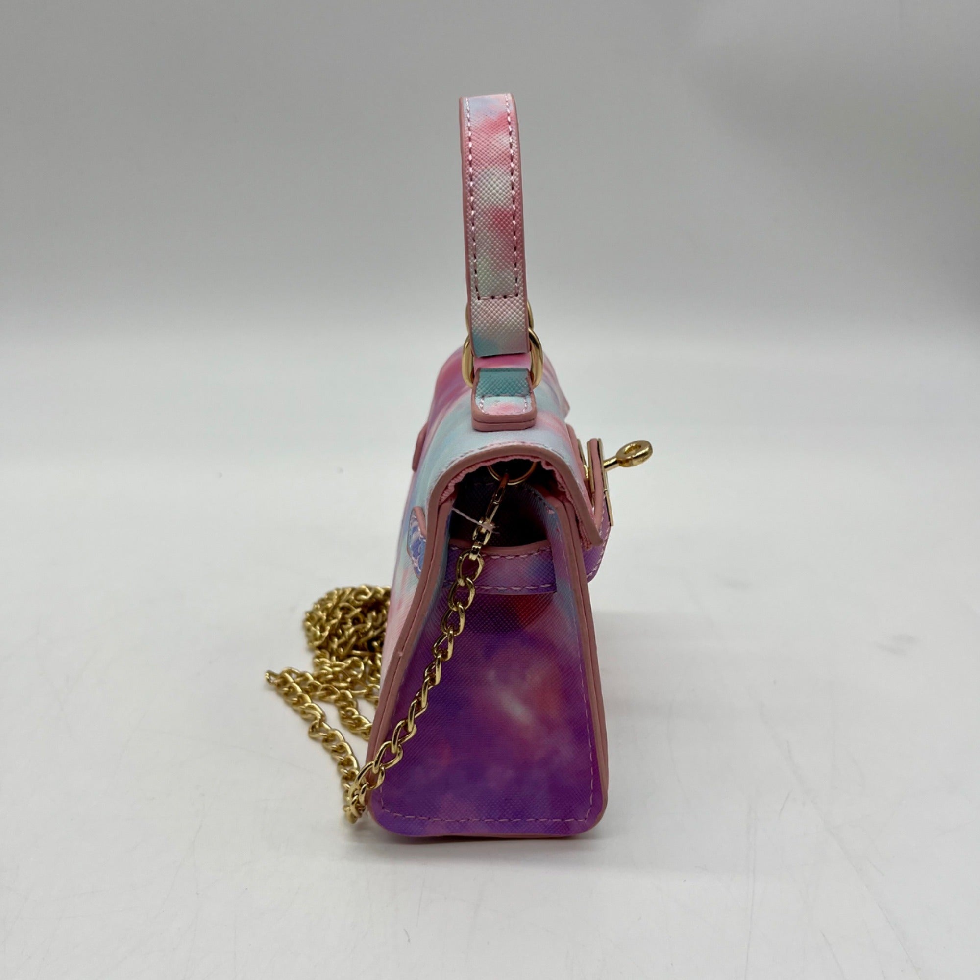 Like Dreams Multicolored Faux Leather Mini Tote Bag