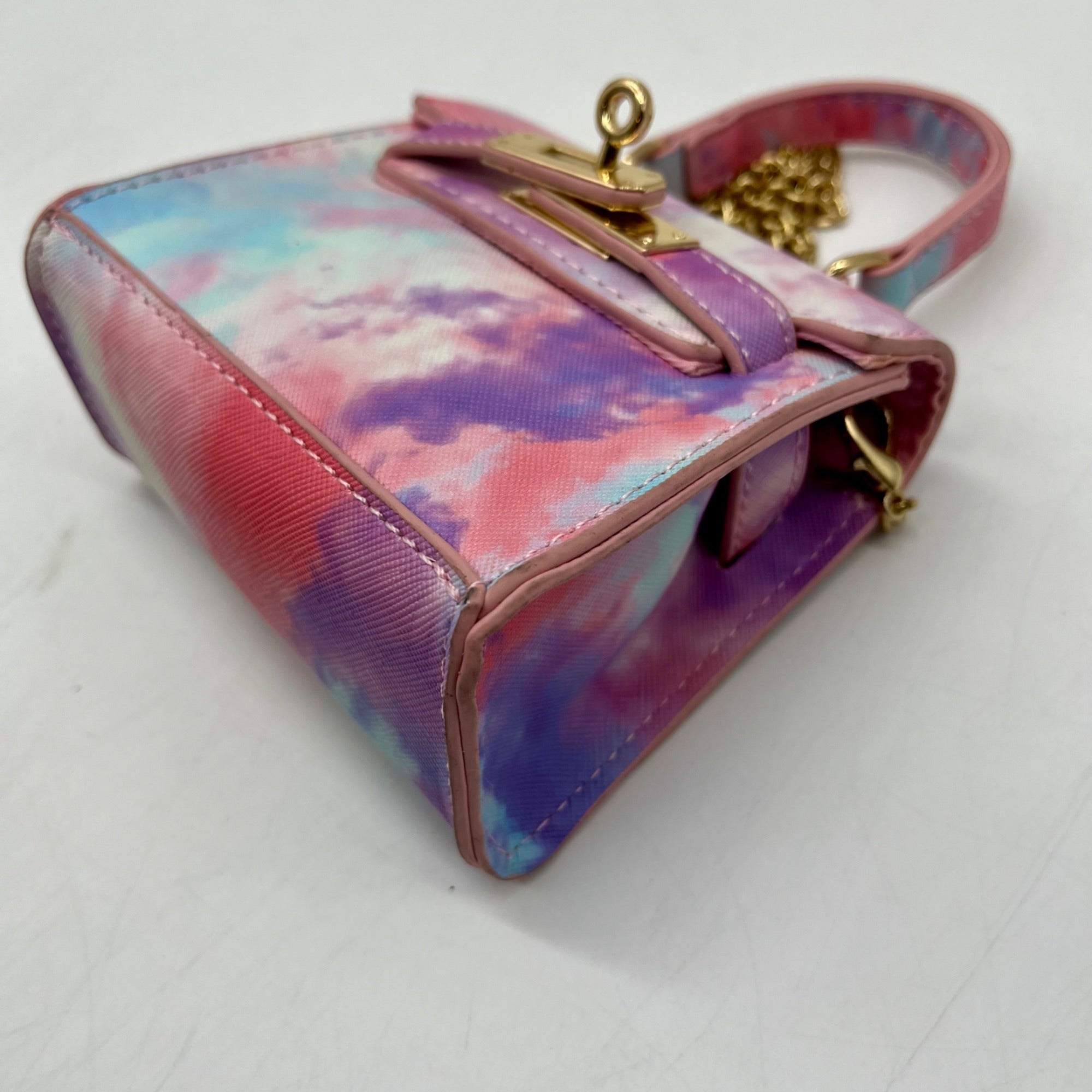 Like Dreams Multicolored Faux Leather Mini Tote Bag