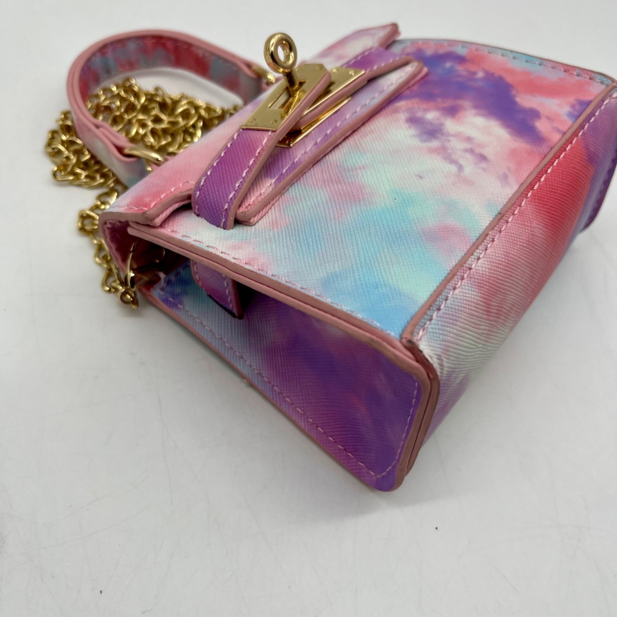 Like Dreams Multicolored Faux Leather Mini Tote Bag