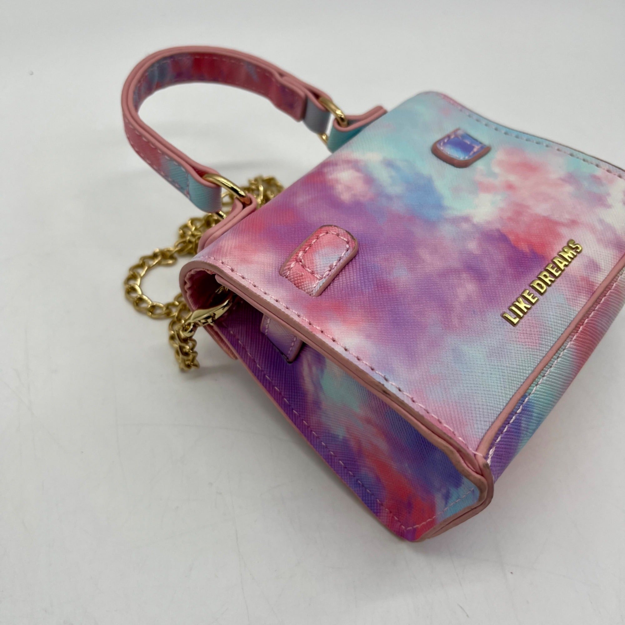Like Dreams Multicolored Faux Leather Mini Tote Bag