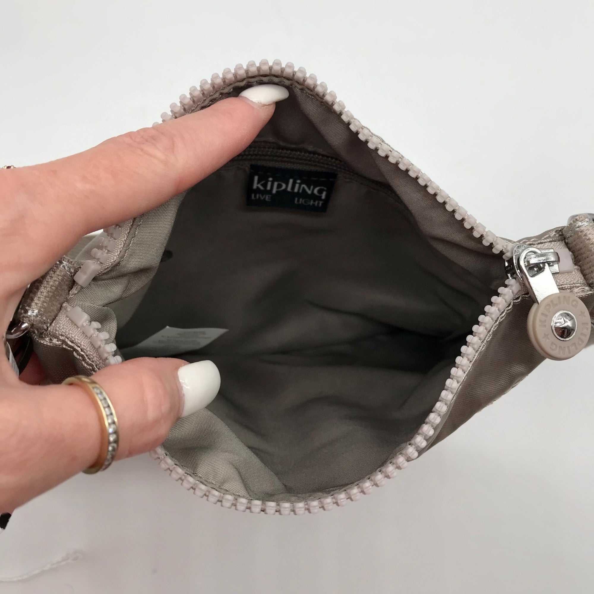 Kipling Metallic Glowy Keiko Crossbody Bag