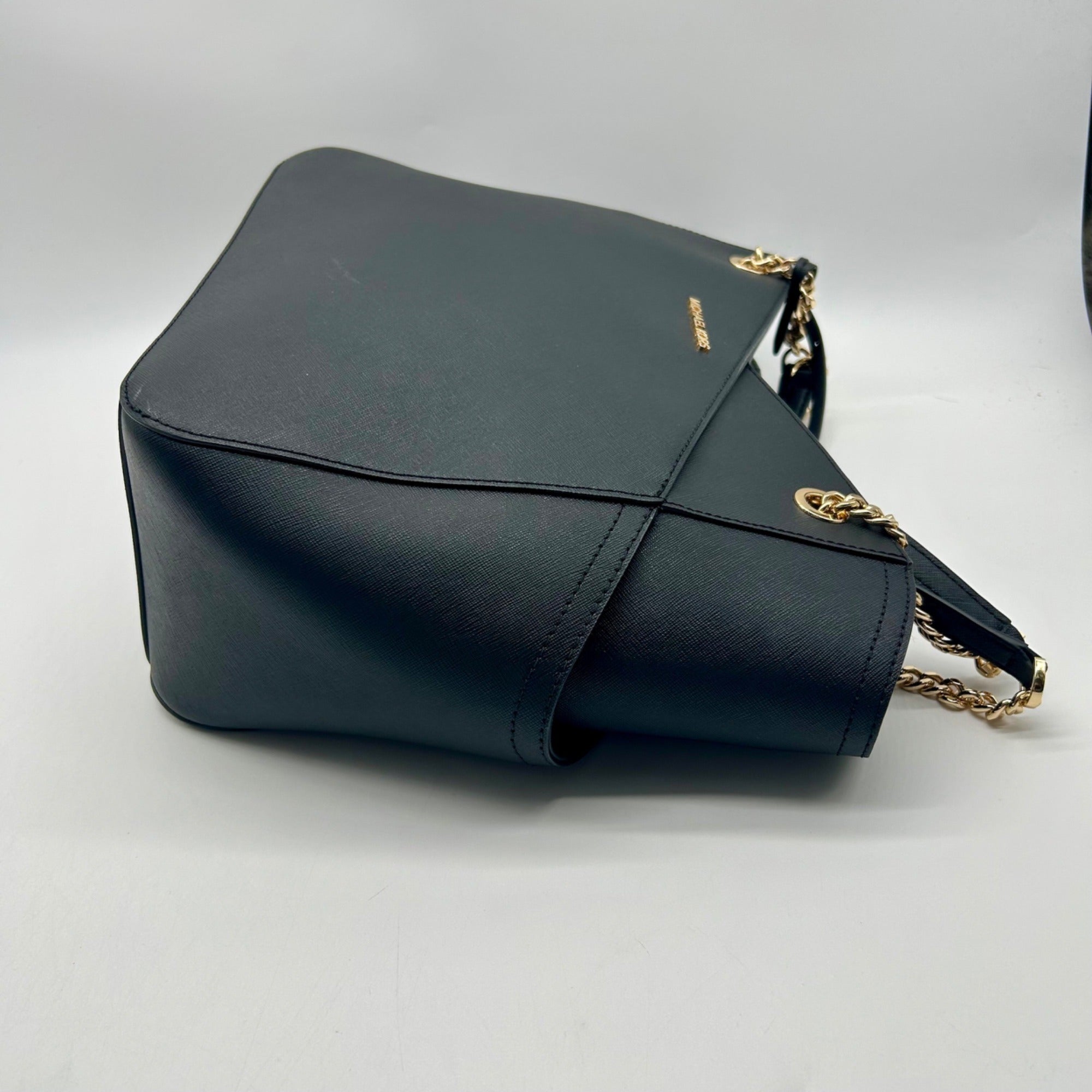 Michael Kors Black Saffiano Leather Shoulder Bag