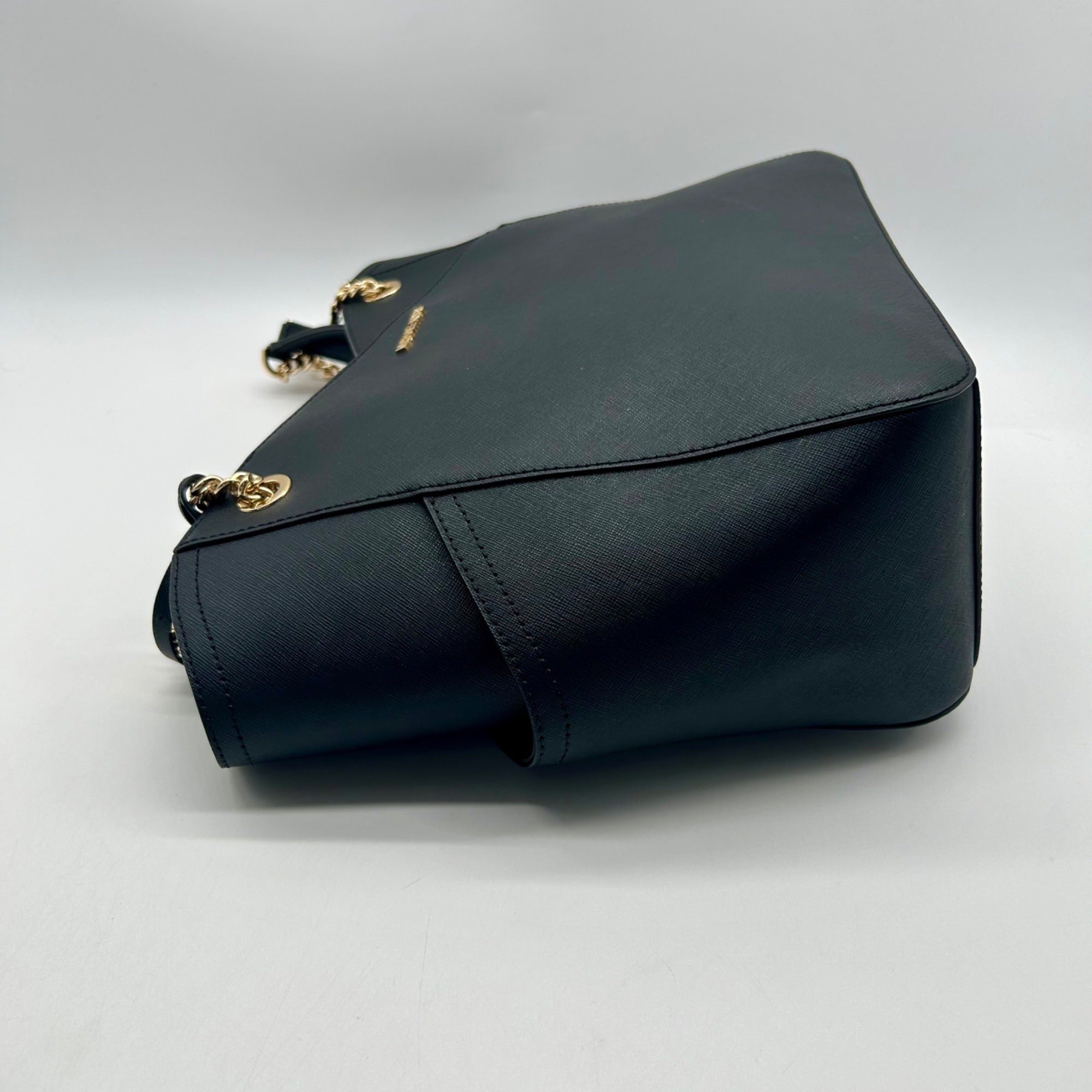 Michael Kors Black Saffiano Leather Shoulder Bag
