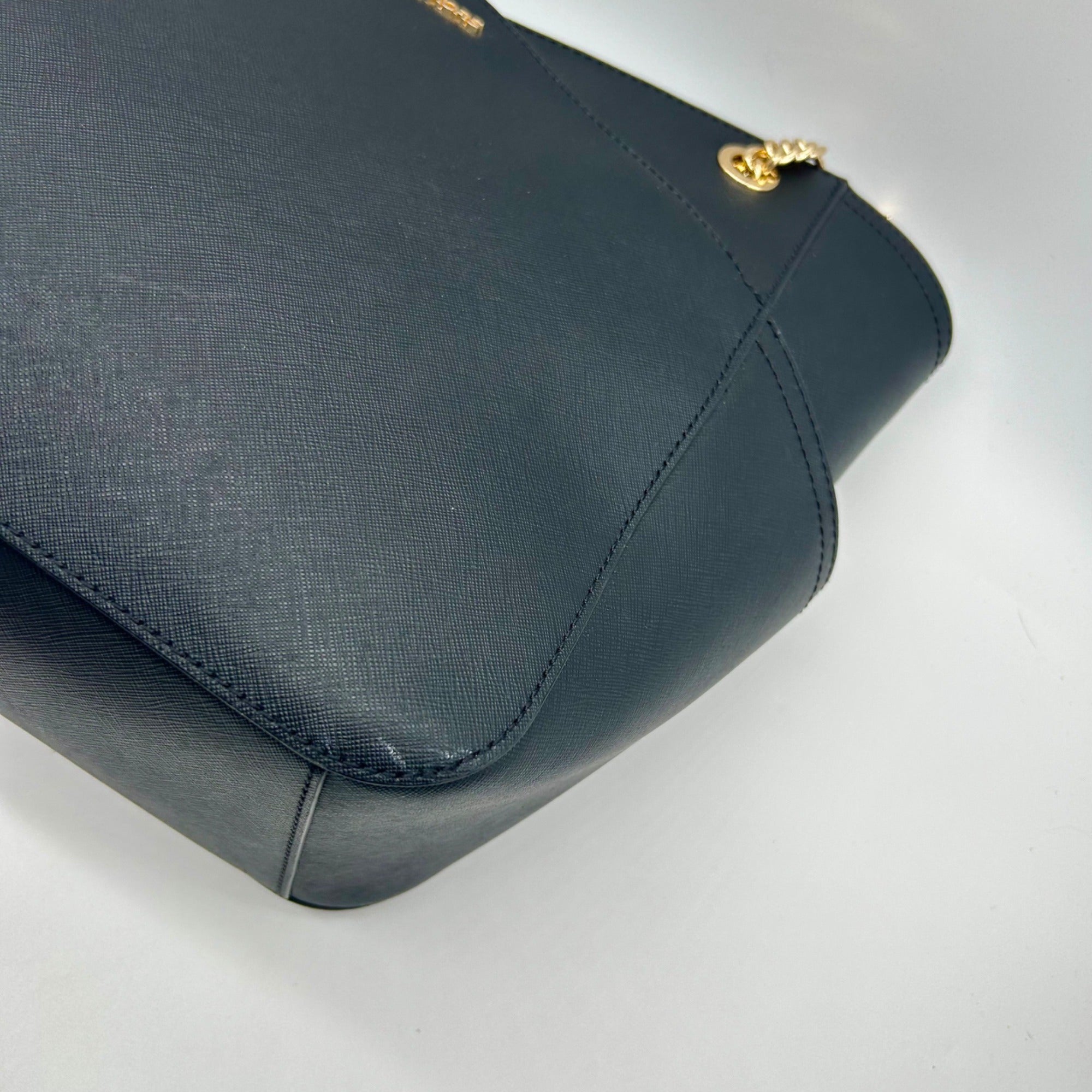 Michael Kors Black Saffiano Leather Shoulder Bag