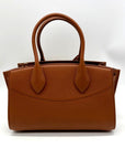 Salvatore Ferragamo The New Studio Brown Leather Shoulder Bag