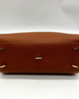 Salvatore Ferragamo The New Studio Brown Leather Shoulder Bag