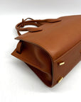 Salvatore Ferragamo The New Studio Brown Leather Shoulder Bag