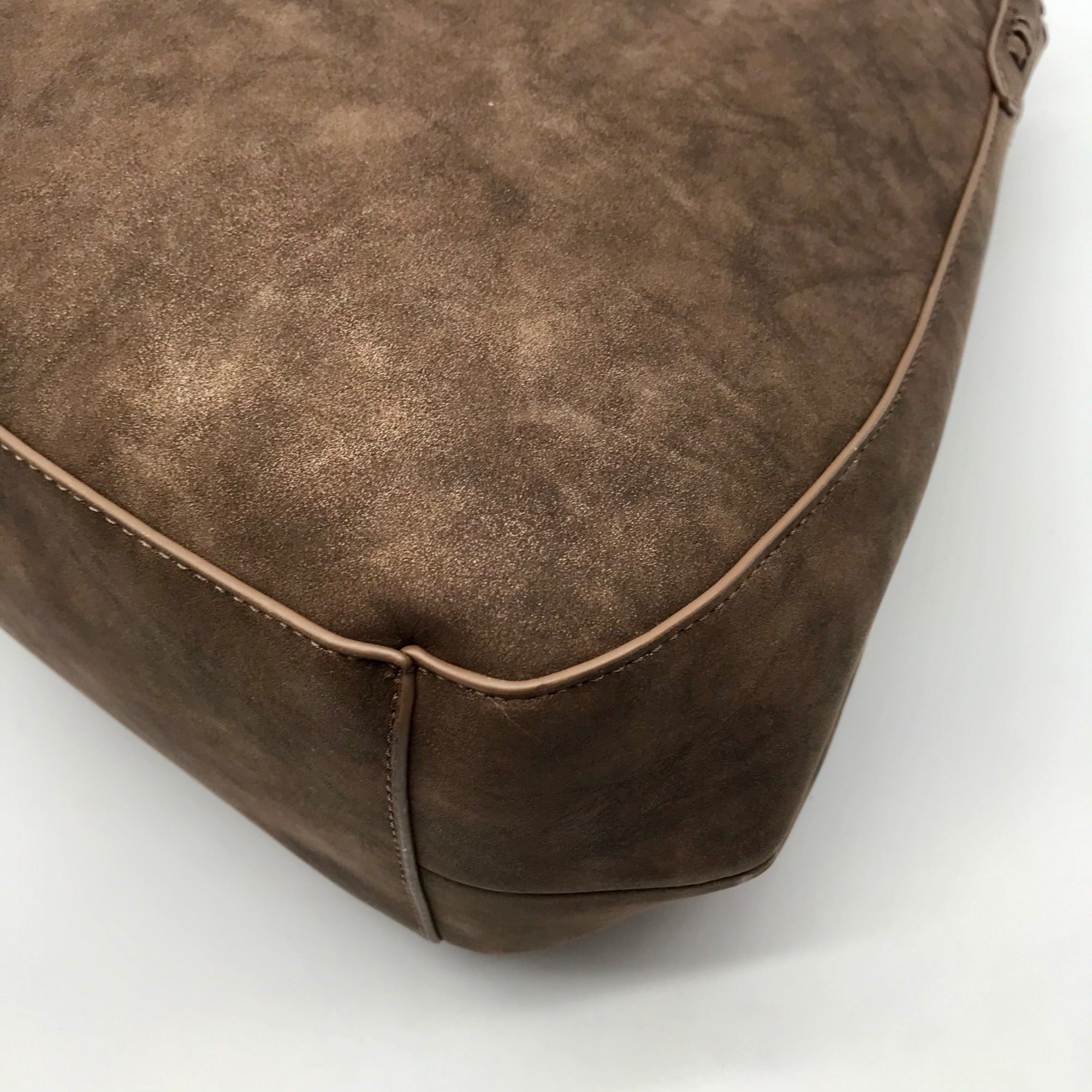 Style &amp; Co Chocolate Whip-Stitch Soft 4-Poster Tote