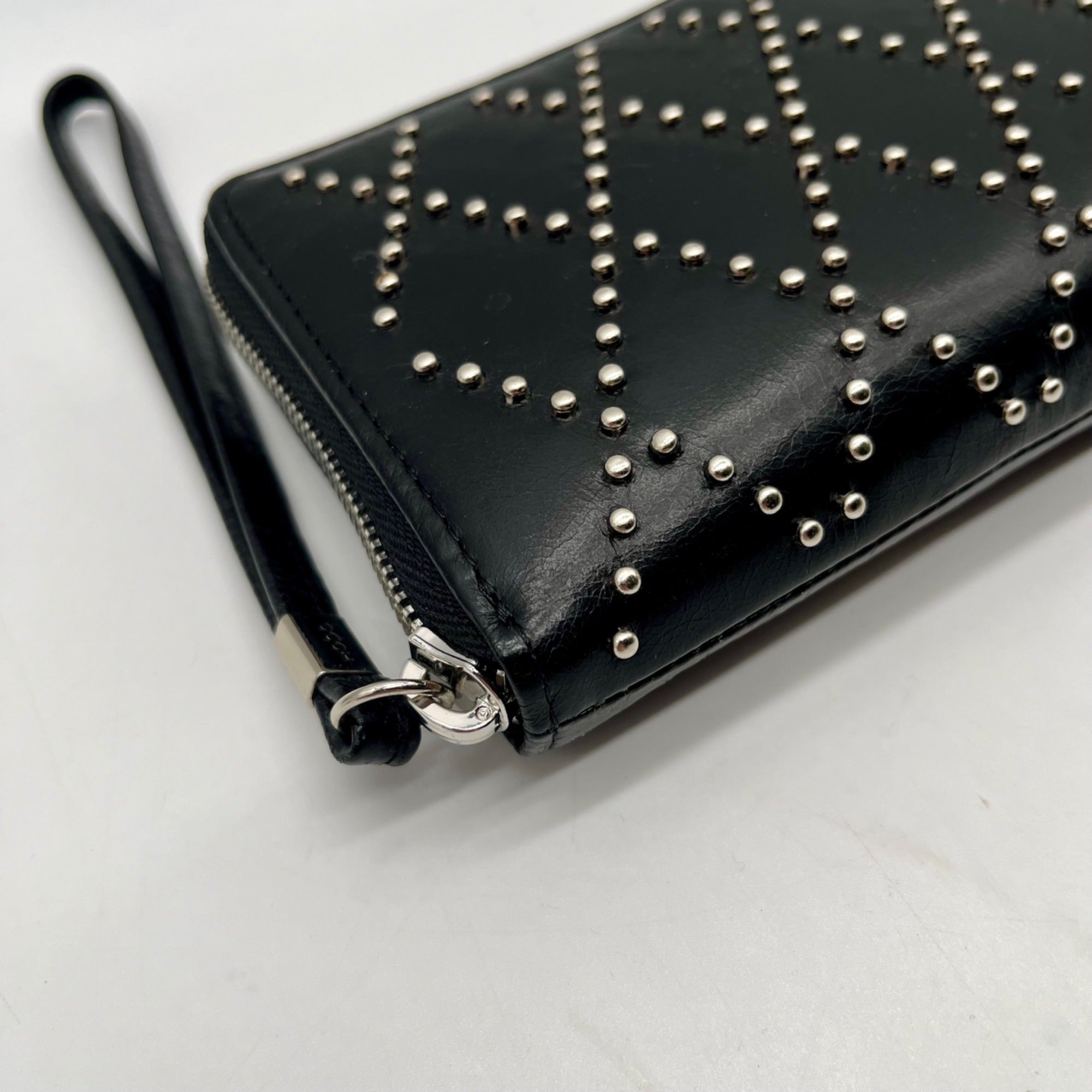 Hobo Black Leather Wallet