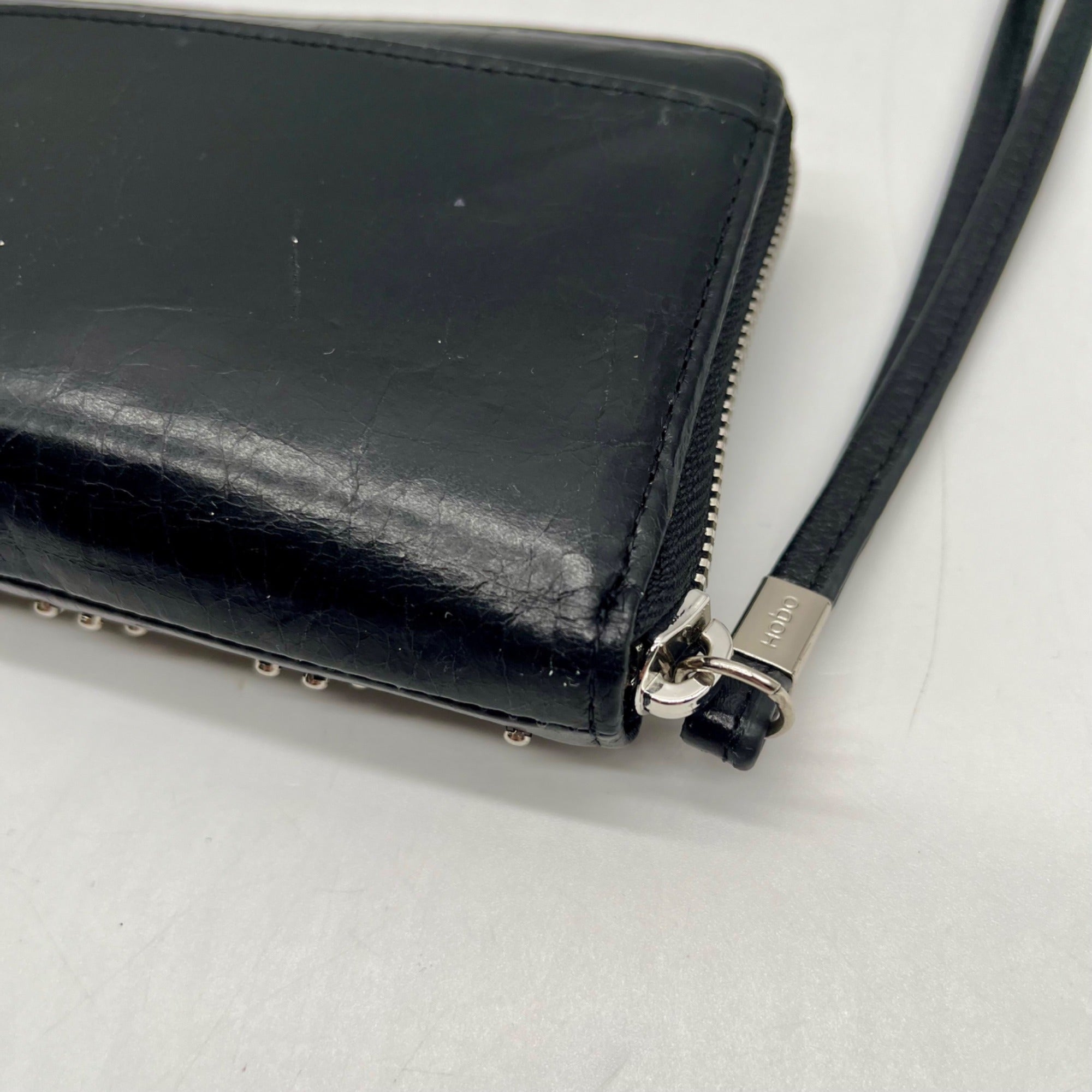 Hobo Black Leather Wallet