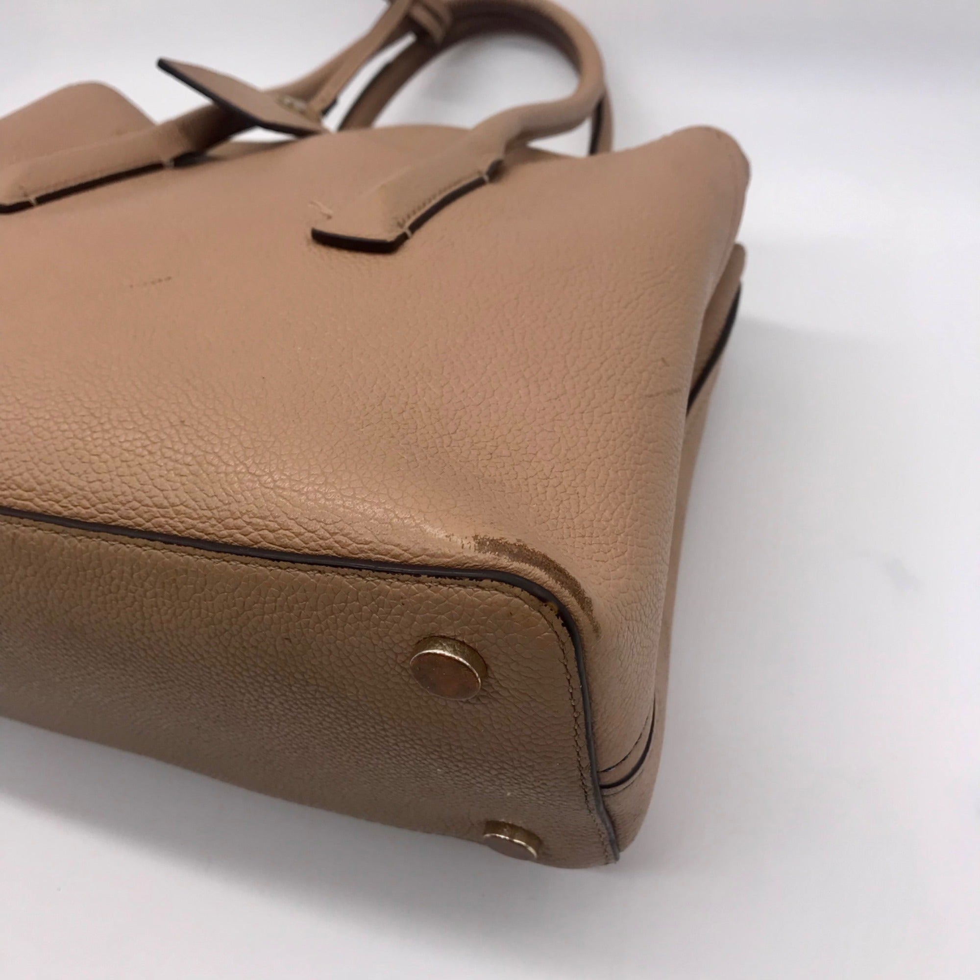 Kate Spade Tan Leather Margaux Satchel