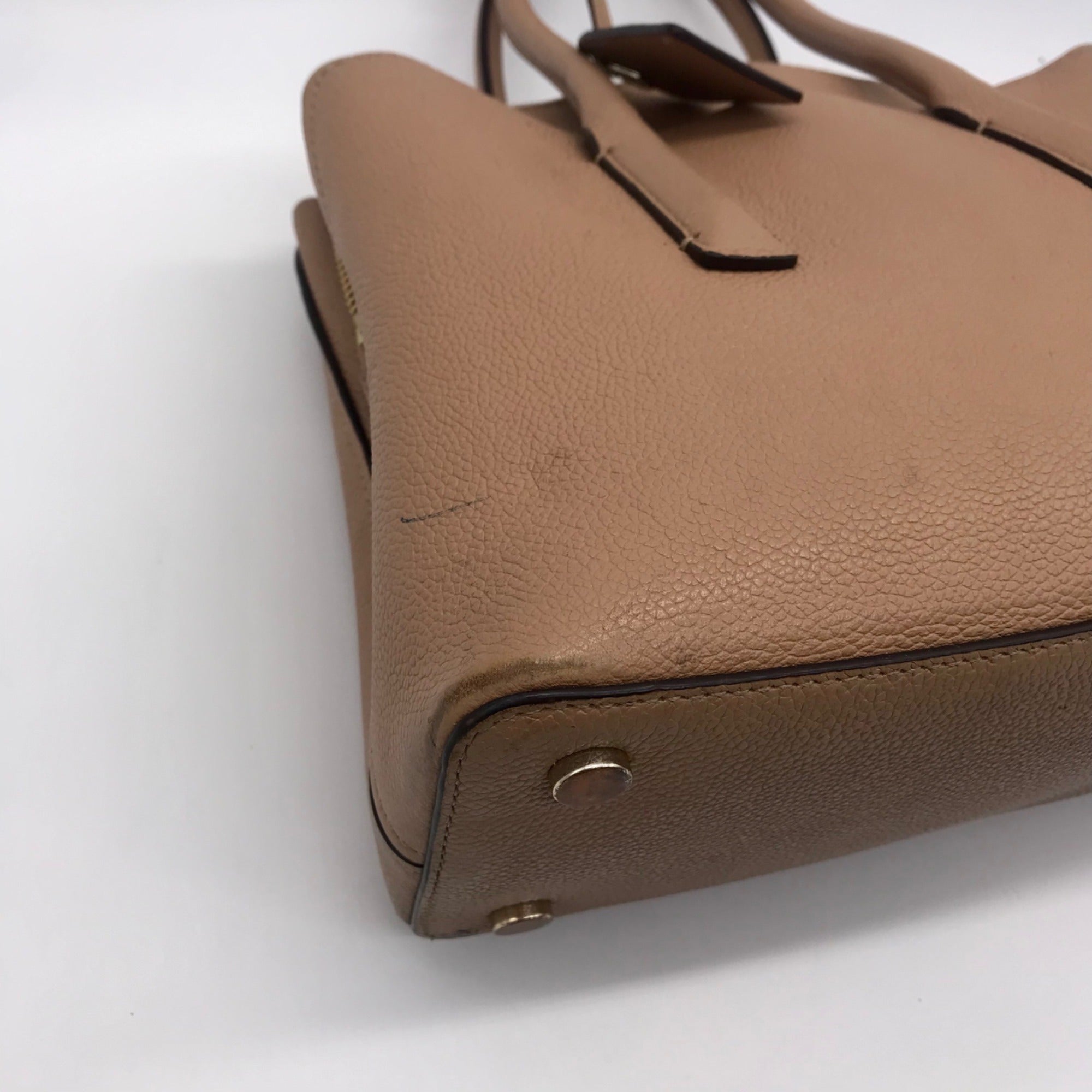 Kate Spade Tan Leather Margaux Satchel