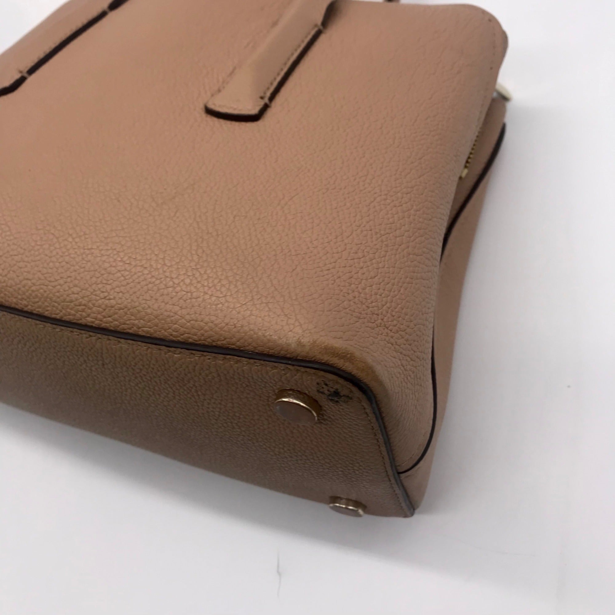 Kate Spade Tan Leather Margaux Satchel
