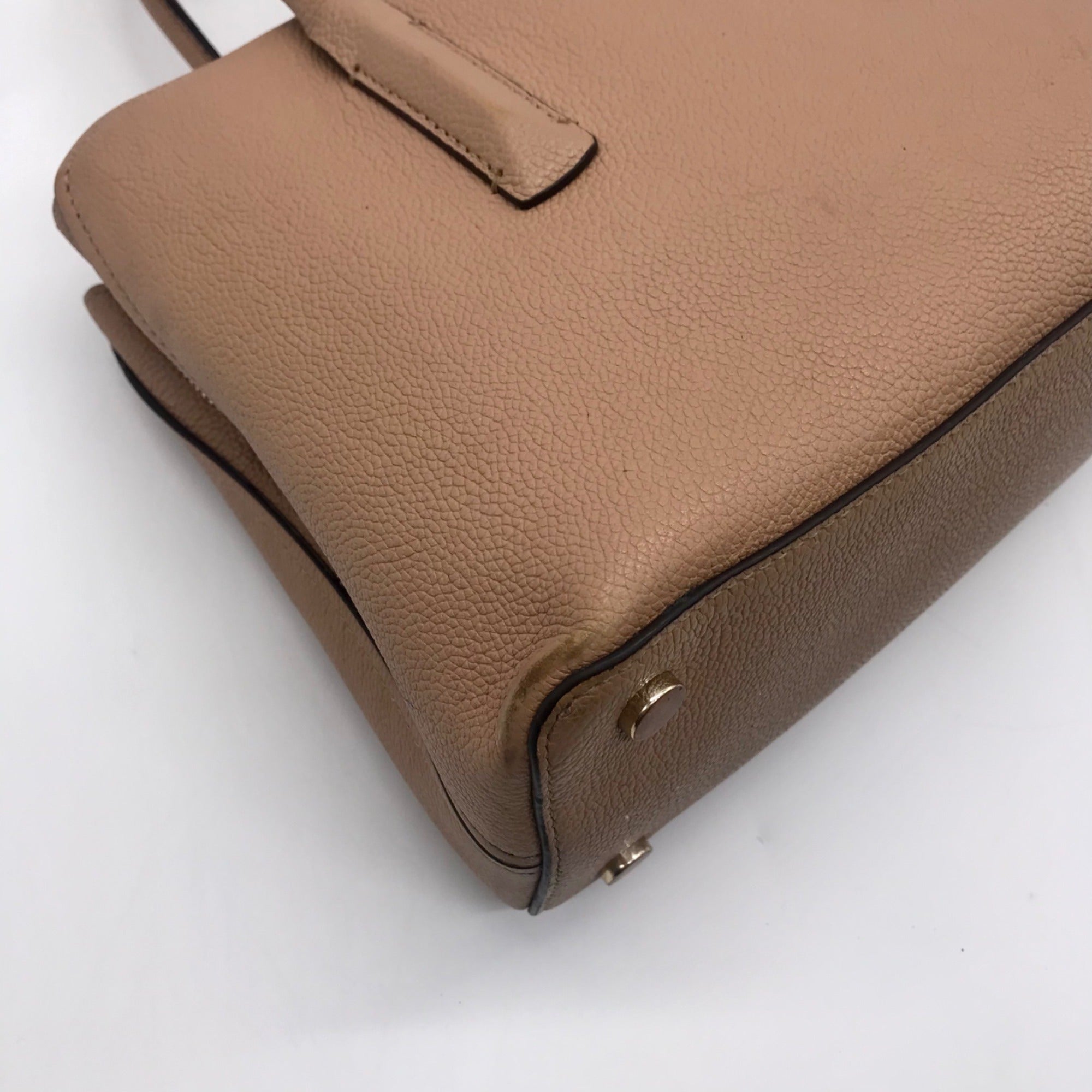 Kate Spade Tan Leather Margaux Satchel