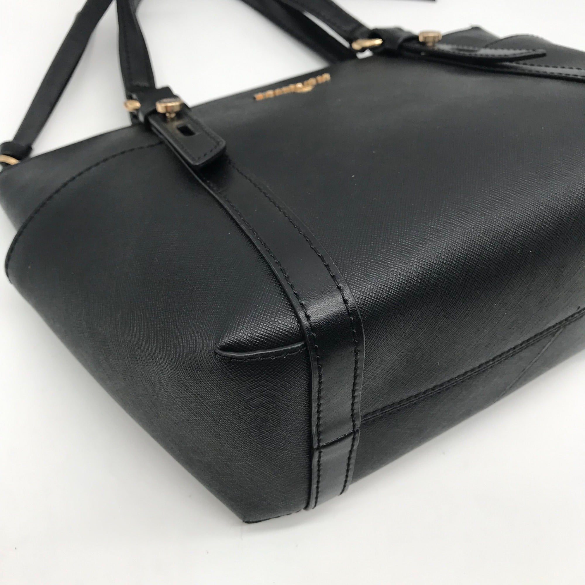 Michael Kors Black Saffiano Leather Sullivan Tote