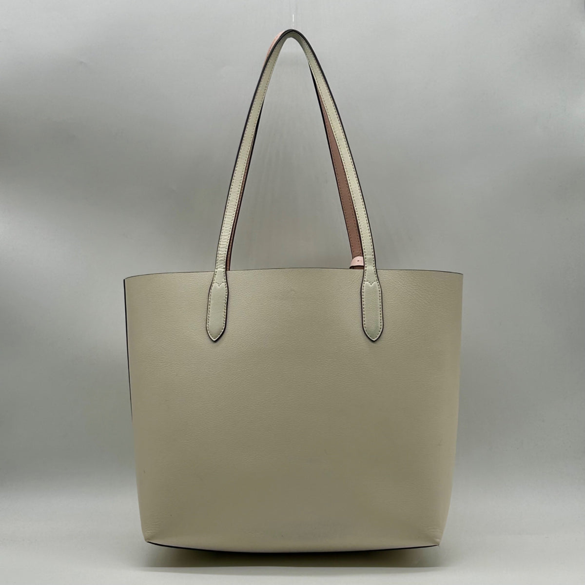 Kate Spade Ivory Pebbled Leather Reversible Tote