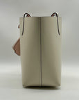 Kate Spade Ivory Pebbled Leather Reversible Tote