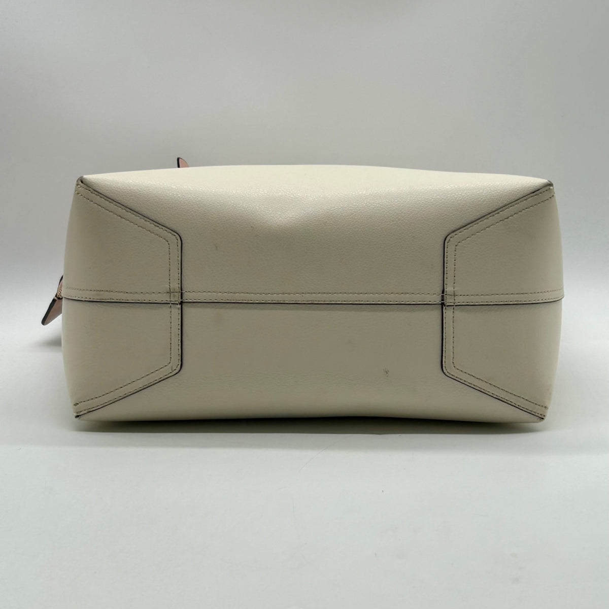 Kate Spade Ivory Pebbled Leather Reversible Tote